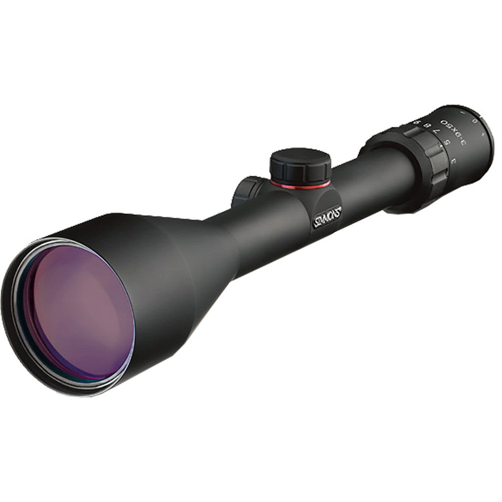 SIM 3-9X40 8 POINT BLK RIFLESCOPE TRUPLEX